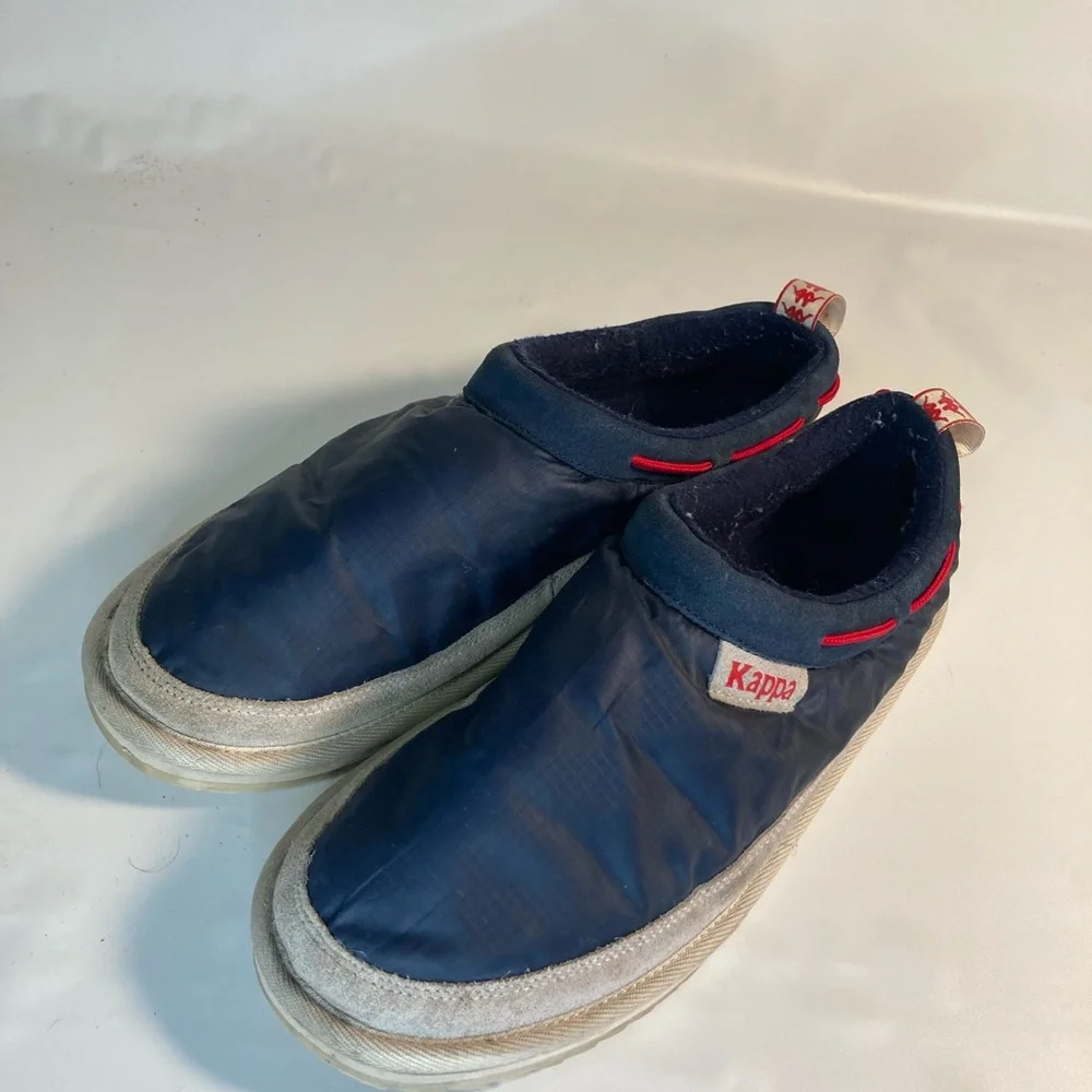 Kappa 222 Banda Drawstring Platform Shoes Mules Slip On Slippers Sandals Size 11